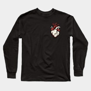 Anatomy Human Heart Long Sleeve T-Shirt